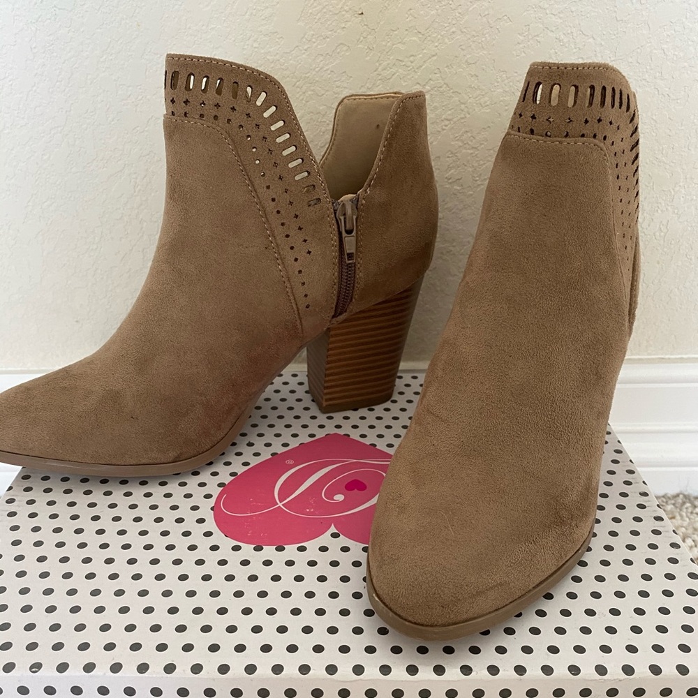 Taupe Ankle Boots